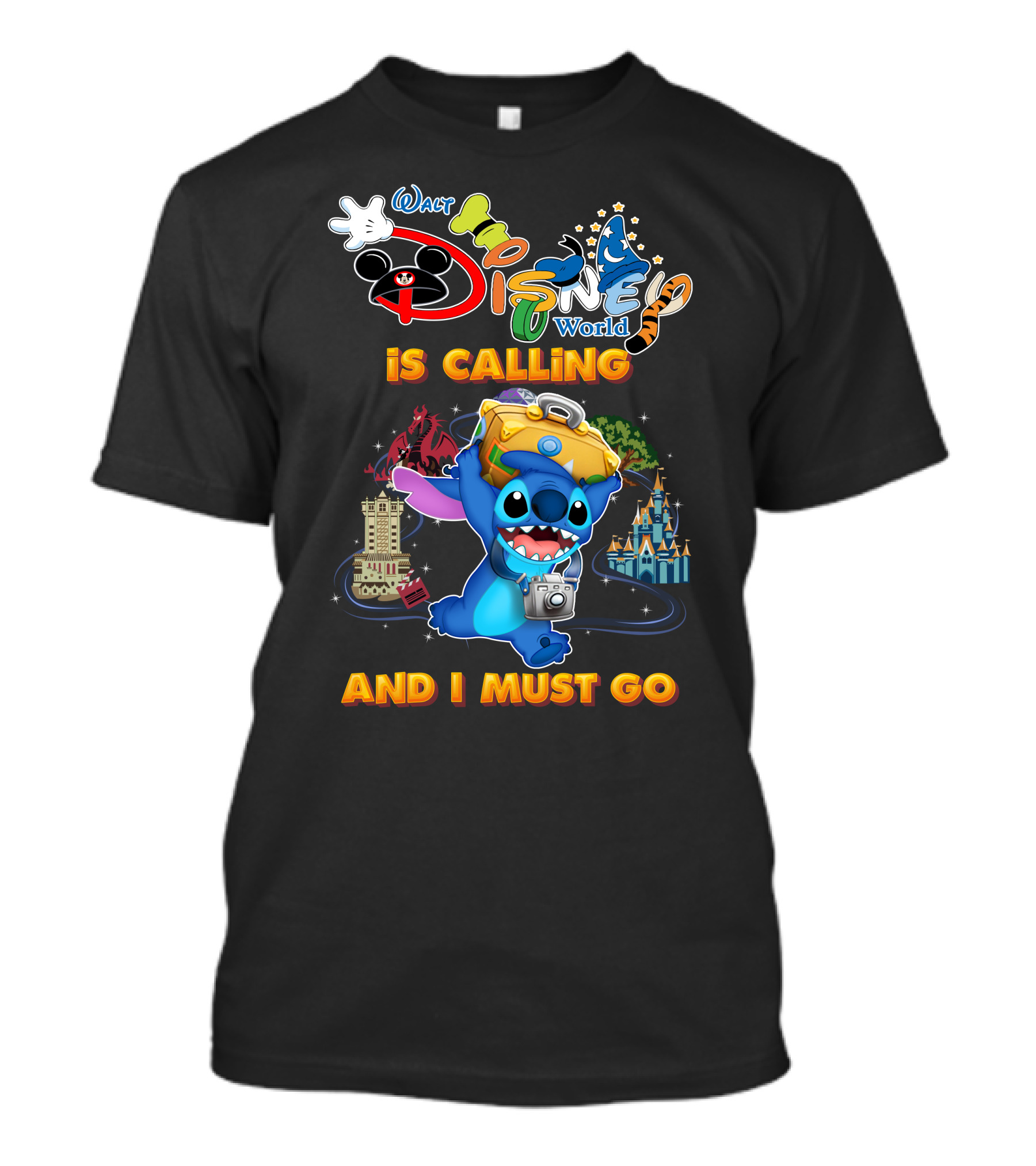 Walt Disney World Is Calling And I Must Go Stitch T-Shirt