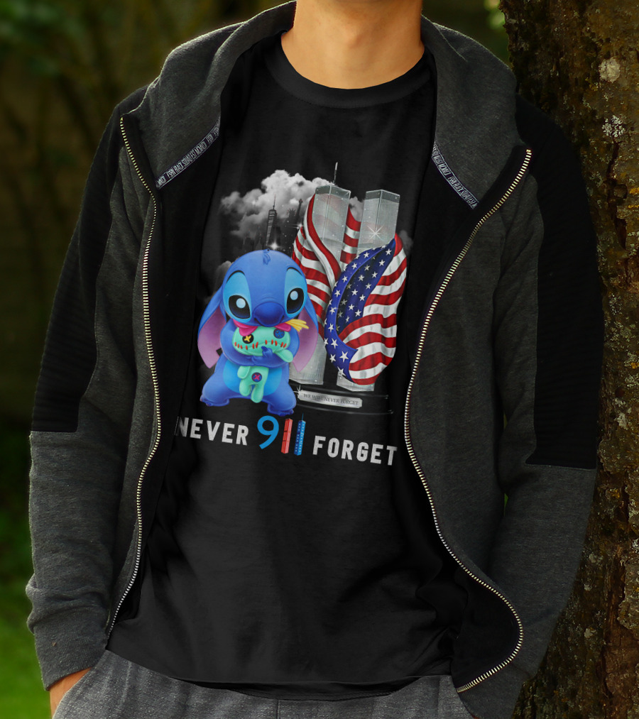 Never 911 Forget Stitch-D T-Shirt