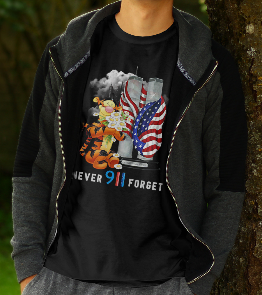 Never 9/11 Forget Tigger-D T-Shirt