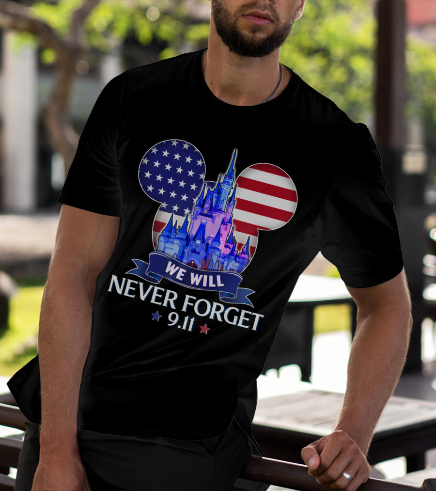 Castle We Will Never Forget 9.11 T-Shirt