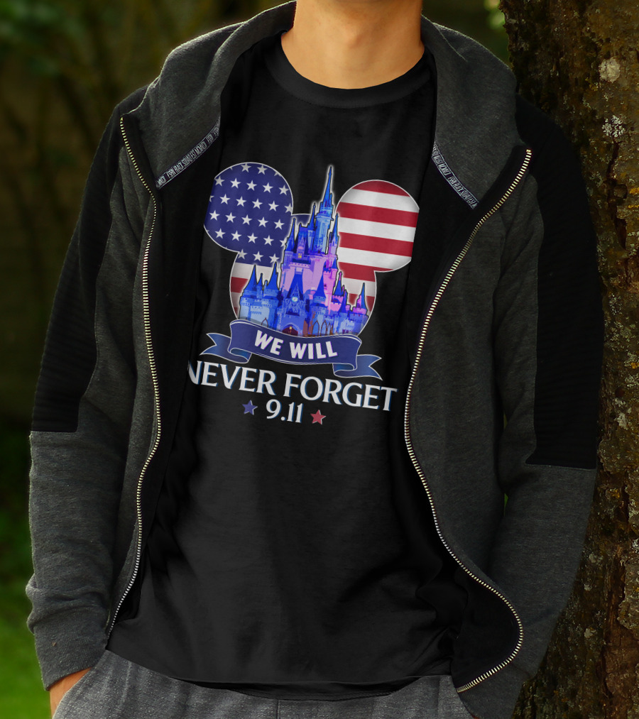 Castle We Will Never Forget 9.11 T-Shirt