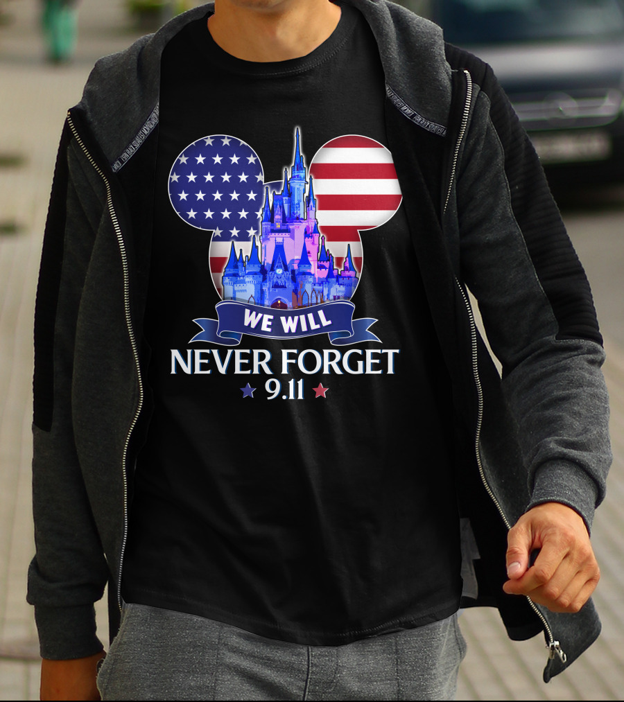 Castle We Will Never Forget 9.11 T-Shirt