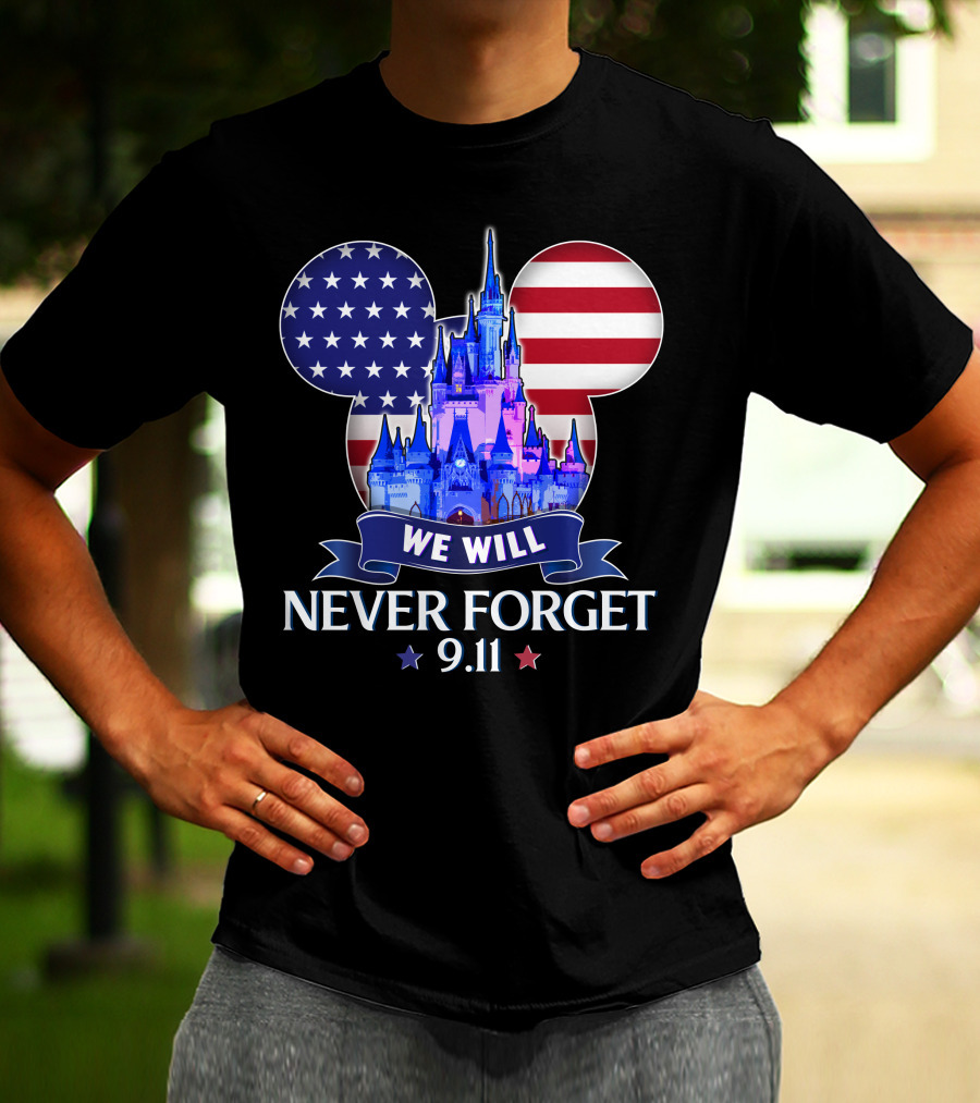 Castle We Will Never Forget 9.11 T-Shirt