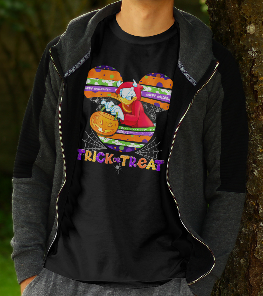 Happy Halloween Donald Trick Or Treat T-Shirt