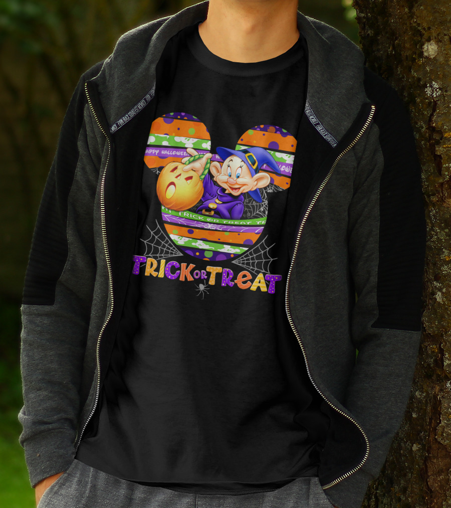 Happy Halloween Dopey Trick Or Treat T-Shirt