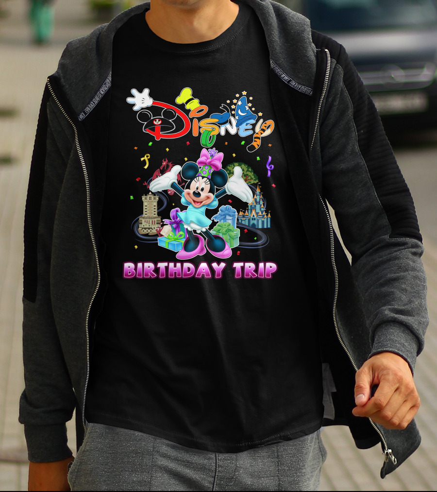 Minnie Disney Birthday Trip T-Shirt
