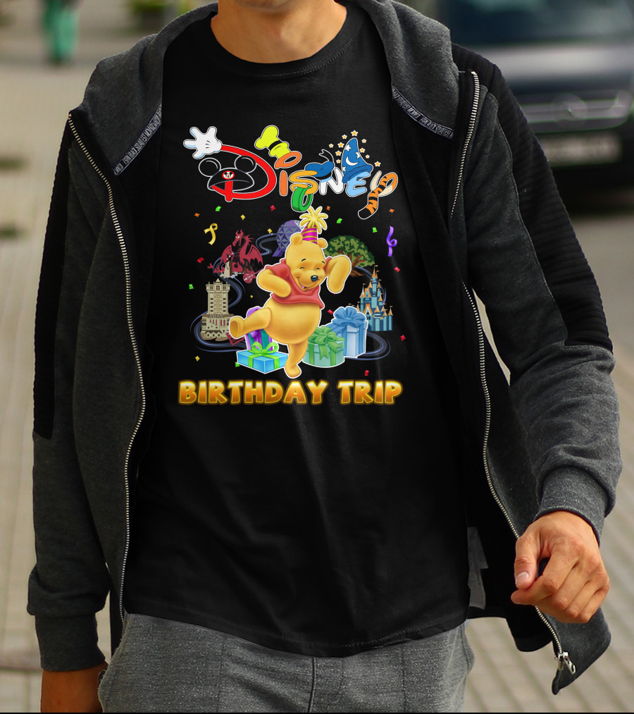 Disney Pooh Birthday Trip T-Shirt