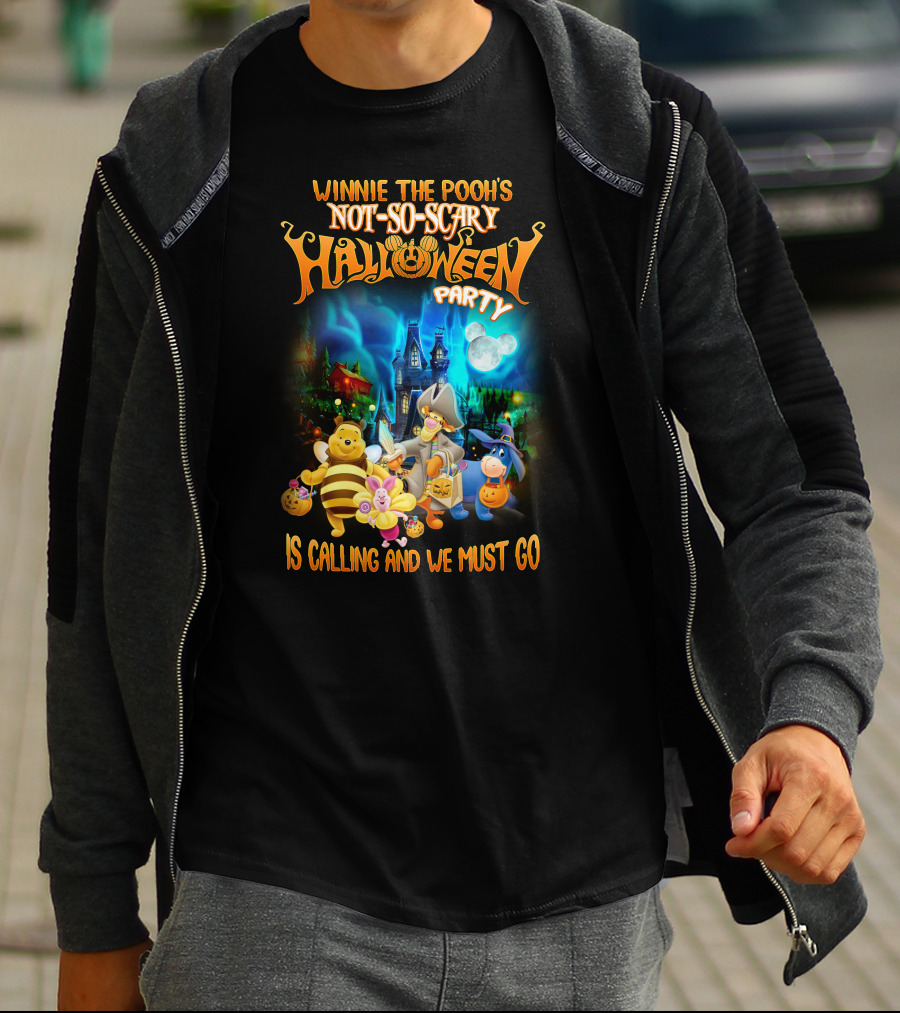 Winnie The Pooh's Not-So-Scary Halloween Party Is Calling And We Must Go T-Shirt