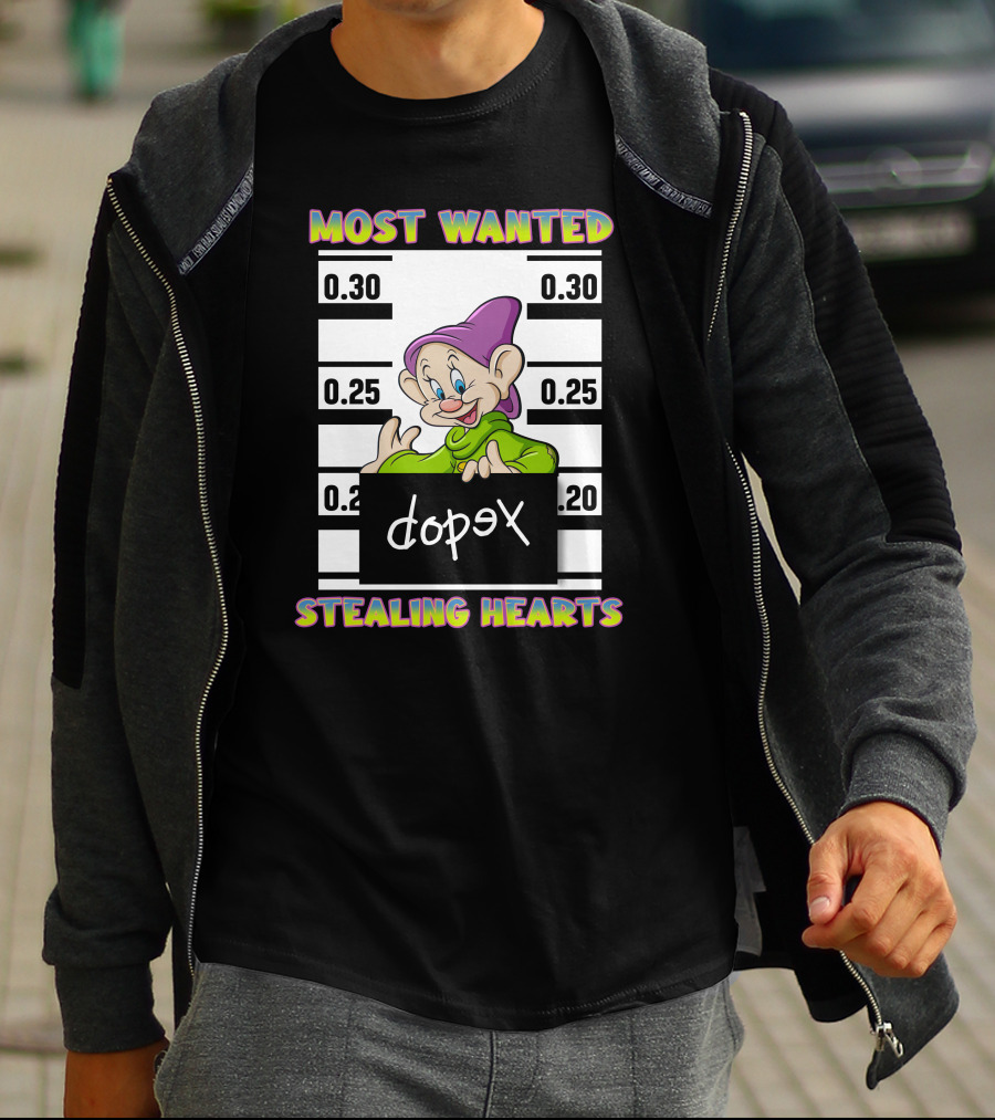 Most Wanted Dopey Stealing Hearts T-Shirt