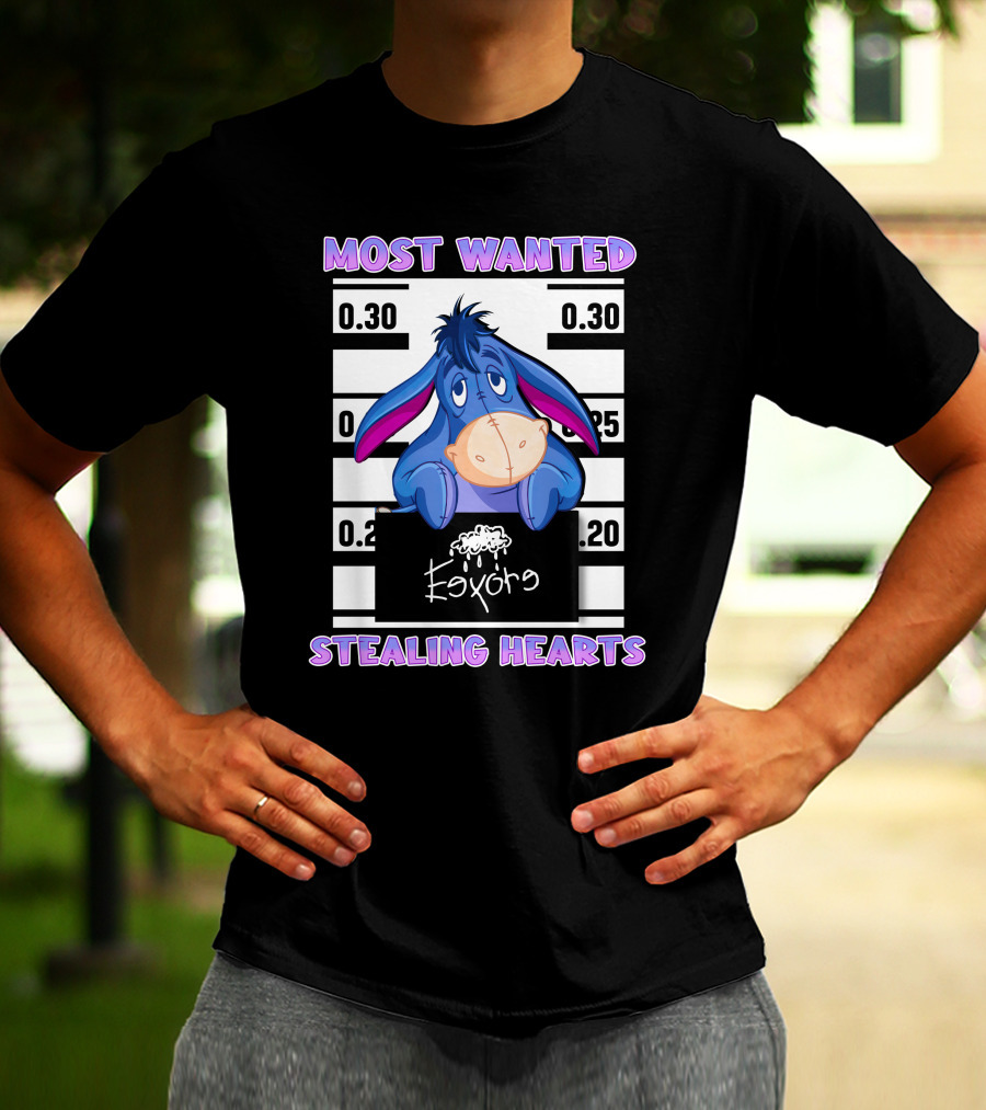 Most Wanted Eeyore Stealing Hearts T-Shirt