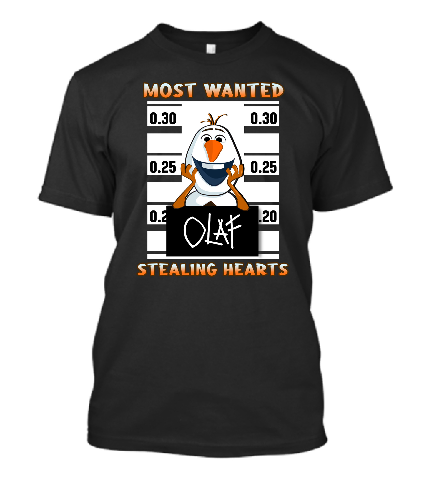 Most Wanted Olaf Stealing Hearts T-Shirt