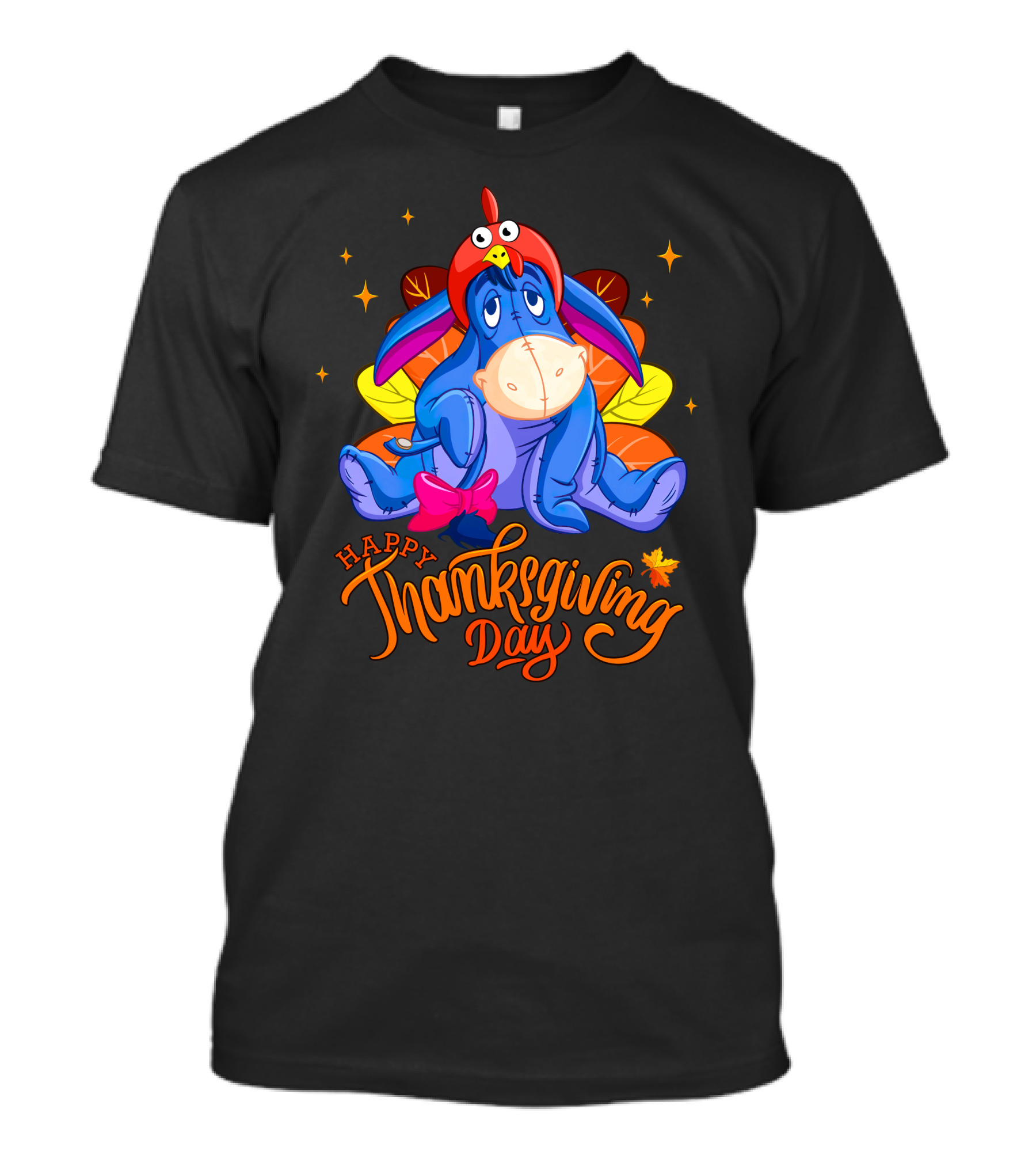 Eeyore Happy Thanksgiving Day Turkey Costume T-Shirt