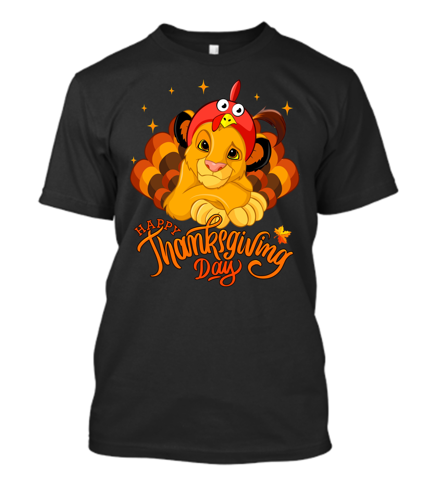Simba Happy Thanksgiving Day T-Shirt