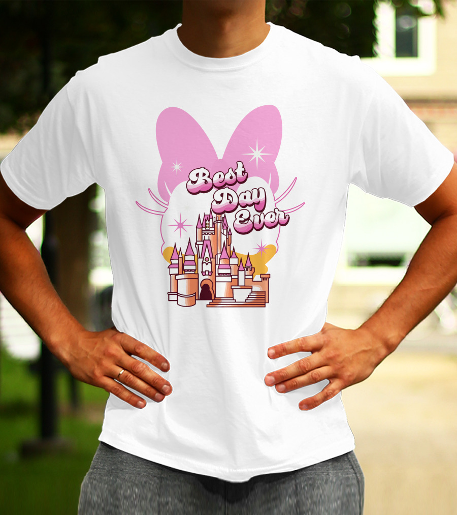 Best Day Ever Castle And Bow T-Shirt