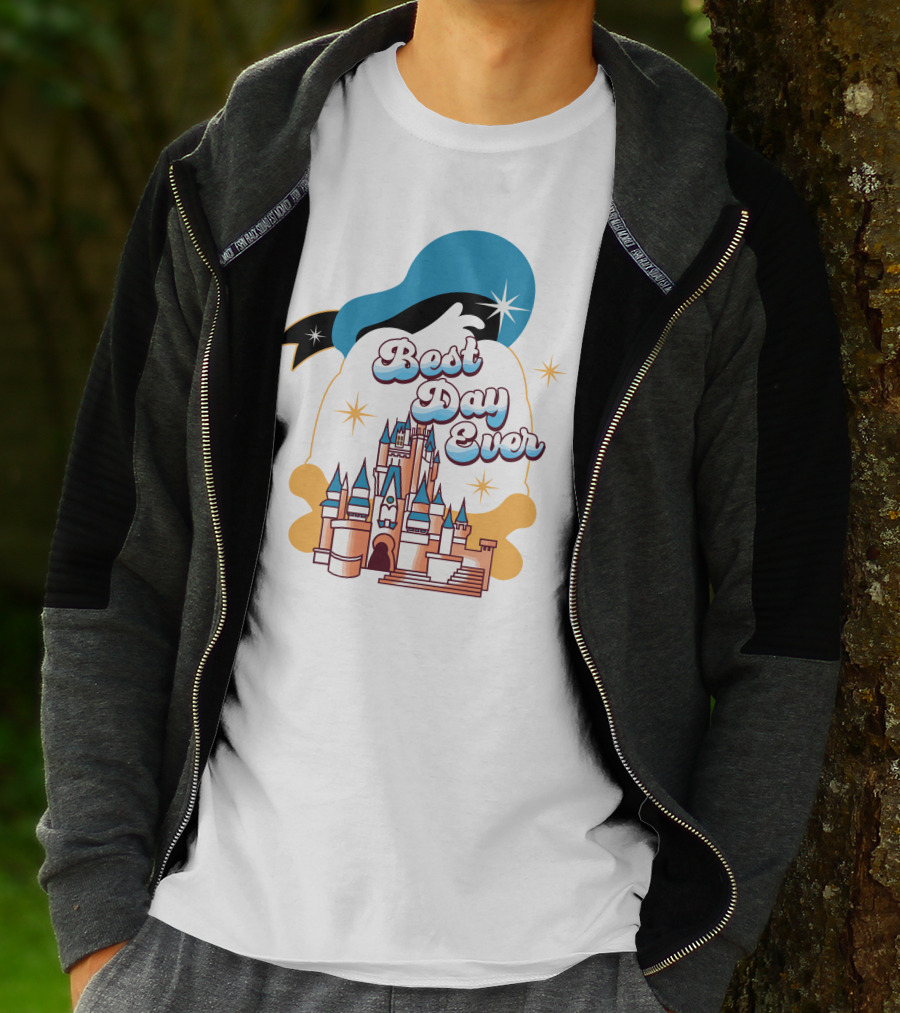 Best Day Ever Castle And Donald Hat T-Shirt