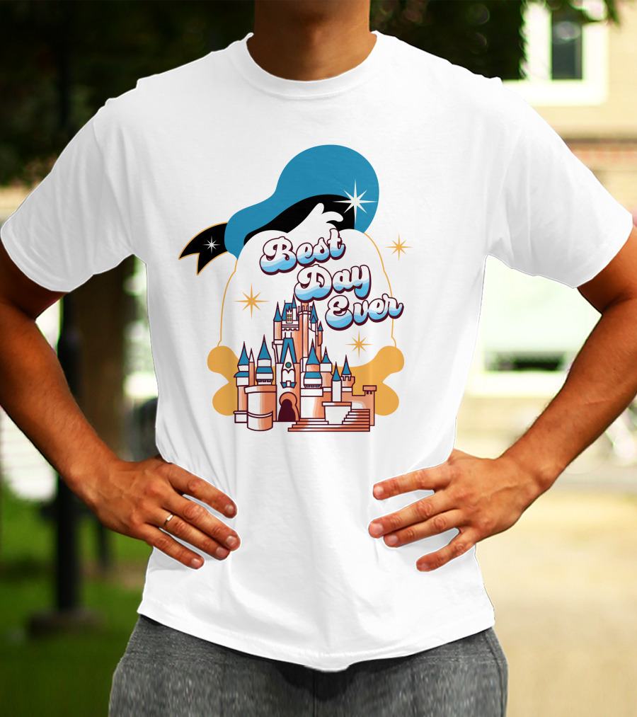 Best Day Ever Castle And Donald Hat T-Shirt