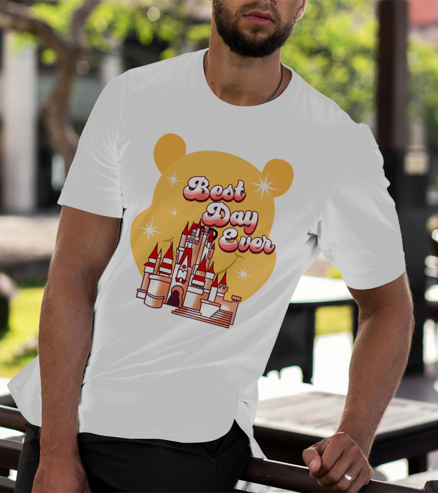 Best Day Ever Pooh Castle T-Shirt
