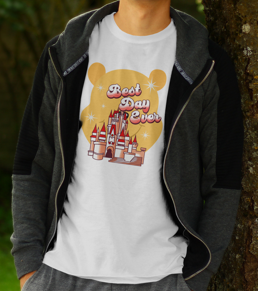 Best Day Ever Pooh Castle T-Shirt