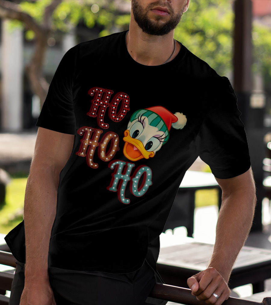 Ho Ho Ho Daisy Holiday Fun T-Shirt