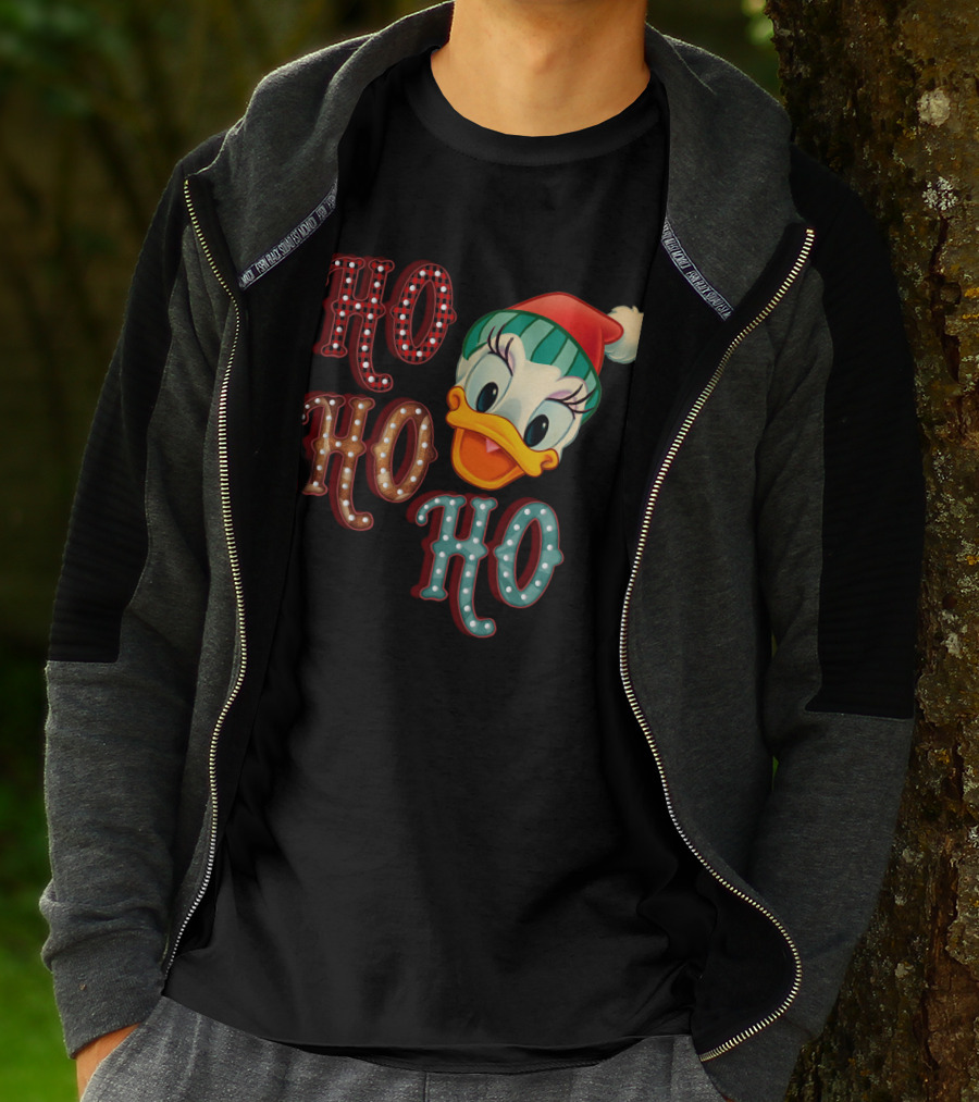 Ho Ho Ho Daisy Holiday Fun T-Shirt