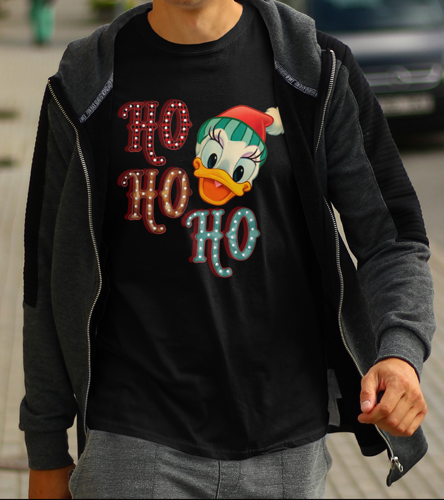 Ho Ho Ho Daisy Holiday Fun T-Shirt