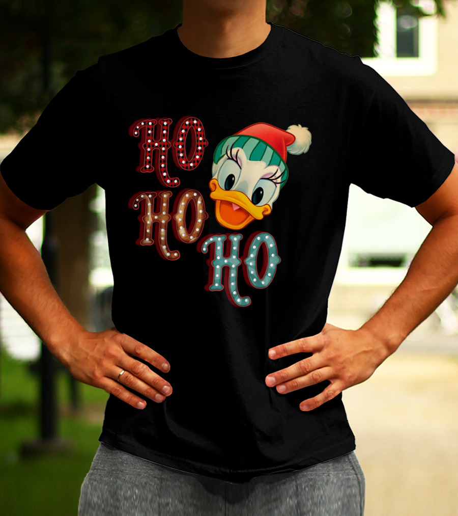 Ho Ho Ho Daisy Holiday Fun T-Shirt