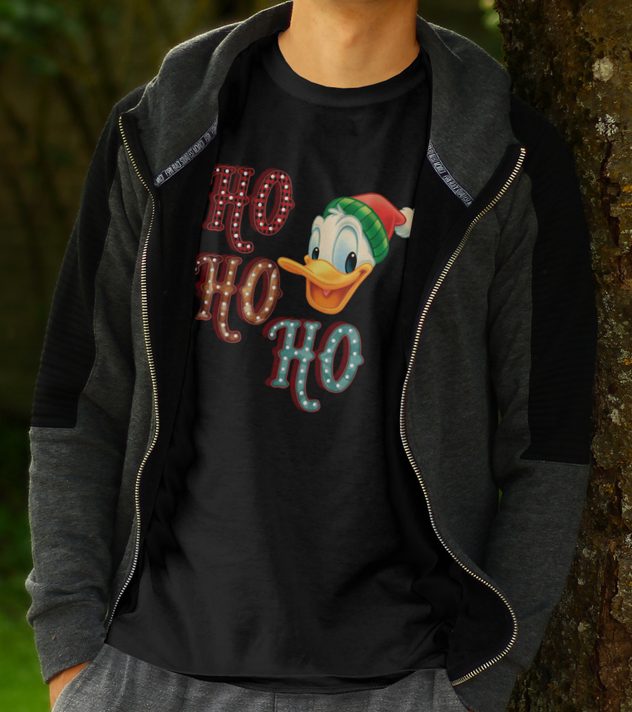 Ho Ho Ho Donald Christmas Hat T-Shirt