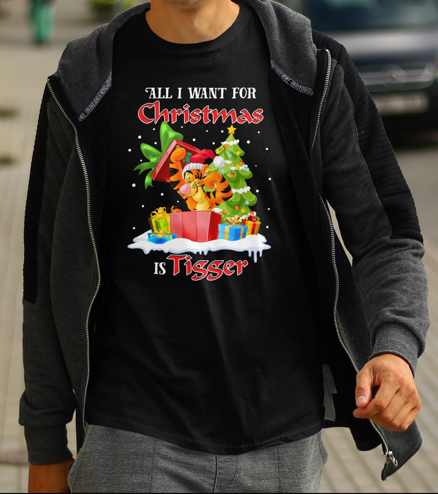 All I Want For Christmas Is Tigger T-Shirt