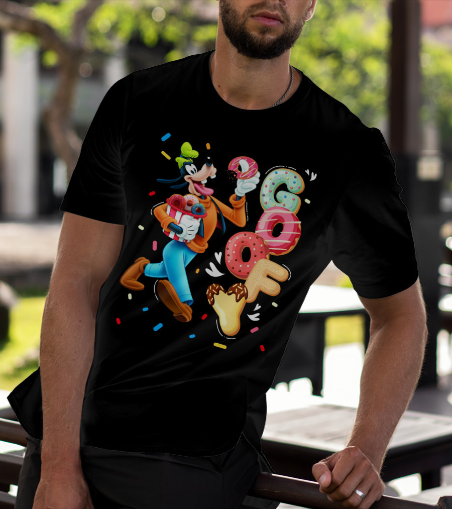 Goofy Donuts Ice Cream Sprinkles Celebration T-Shirt