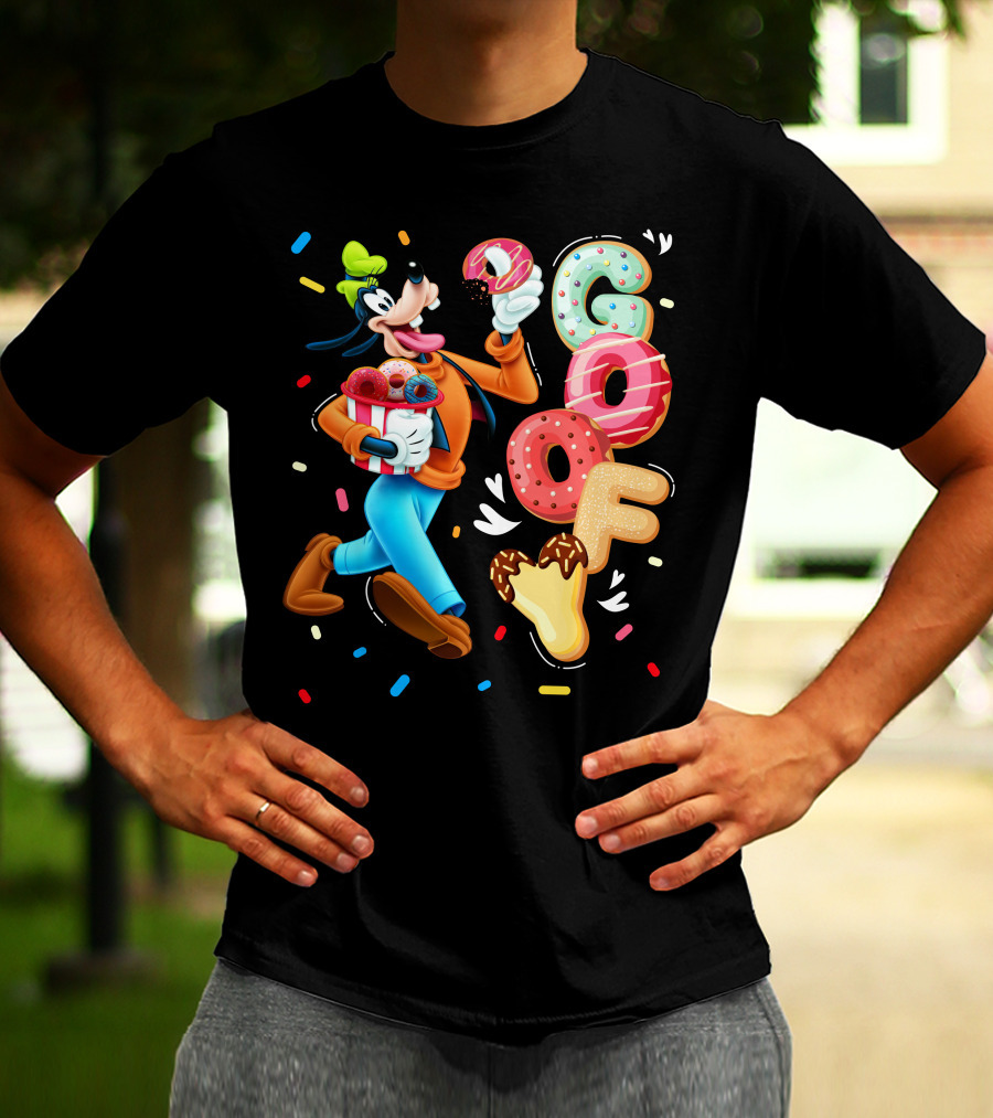 Goofy Donuts Ice Cream Sprinkles Celebration T-Shirt