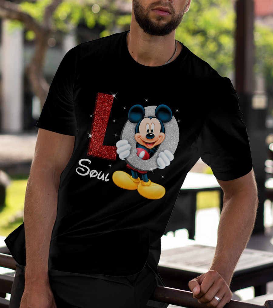 Mickey Mouse Love Soul T-Shirt