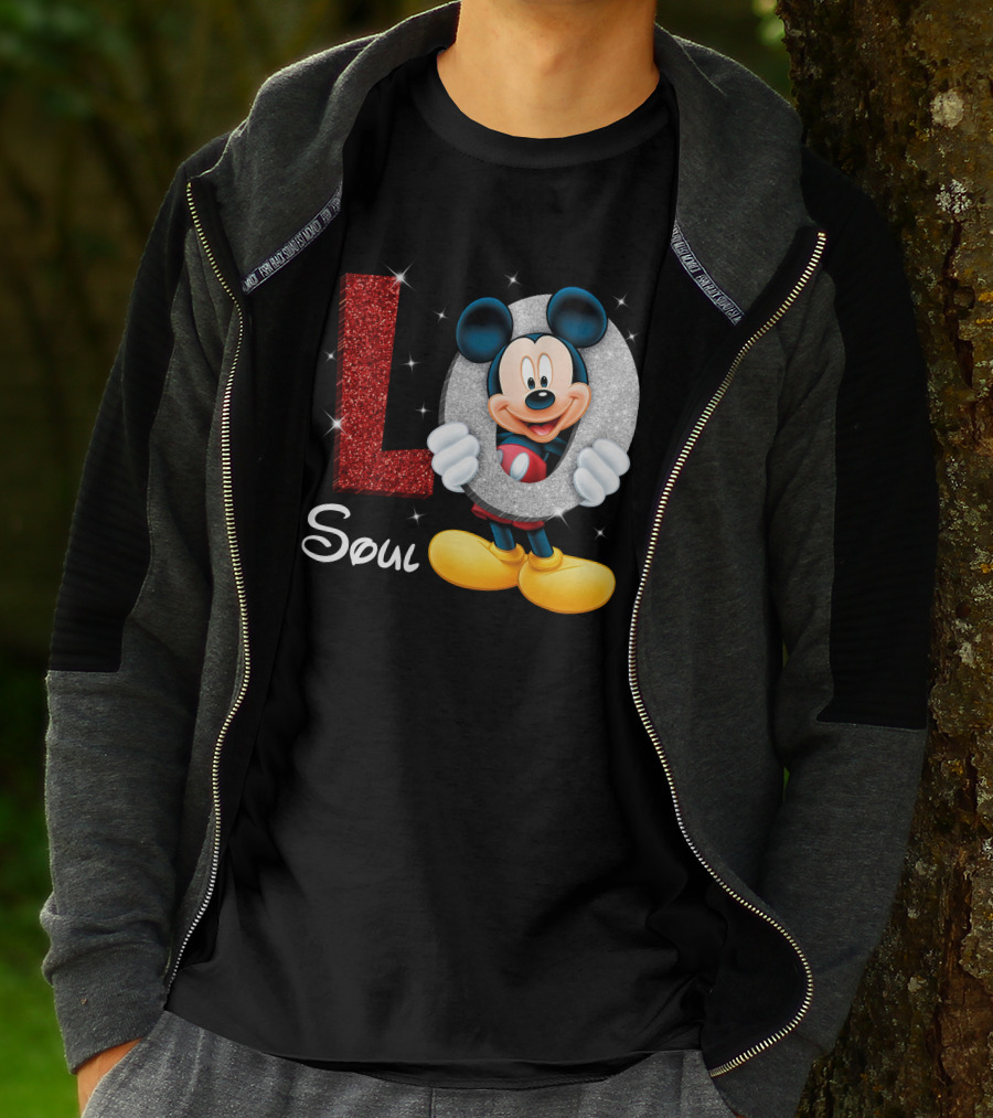 Mickey Mouse Love Soul T-Shirt