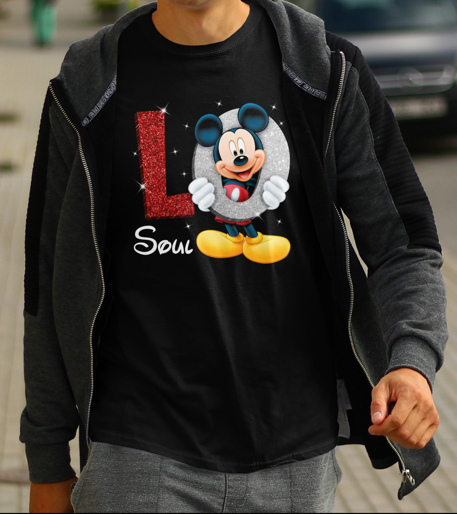 Mickey Mouse Love Soul T-Shirt