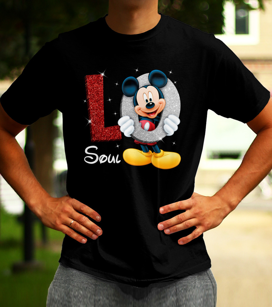 Mickey Mouse Love Soul T-Shirt