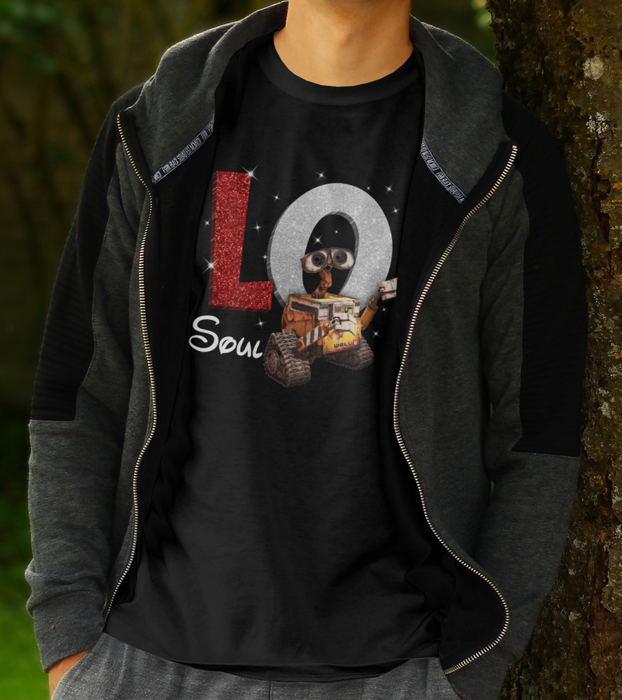 Love Soul Wall-E Pixar Movie Fan T-Shirt