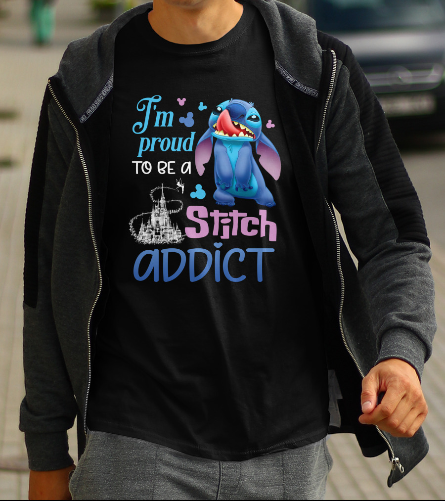 I'm Proud To Be A Stitch Addict T-Shirt