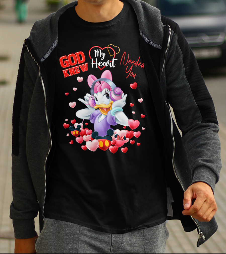 God Knew My Heart Needed You Daisy T-Shirt
