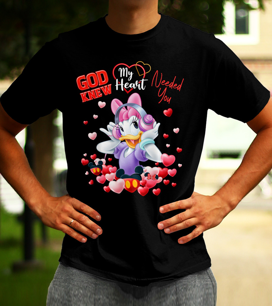 God Knew My Heart Needed You Daisy T-Shirt