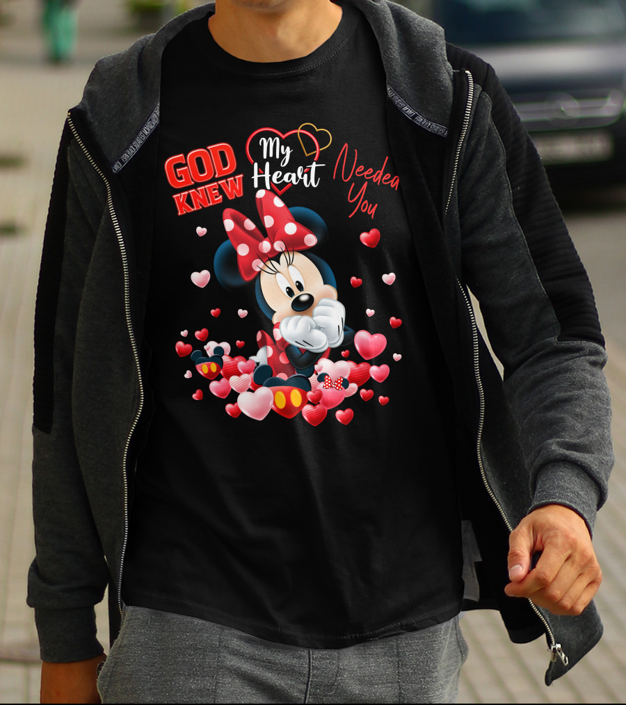 God Knew My Heart Needed You Minnie T-Shirt