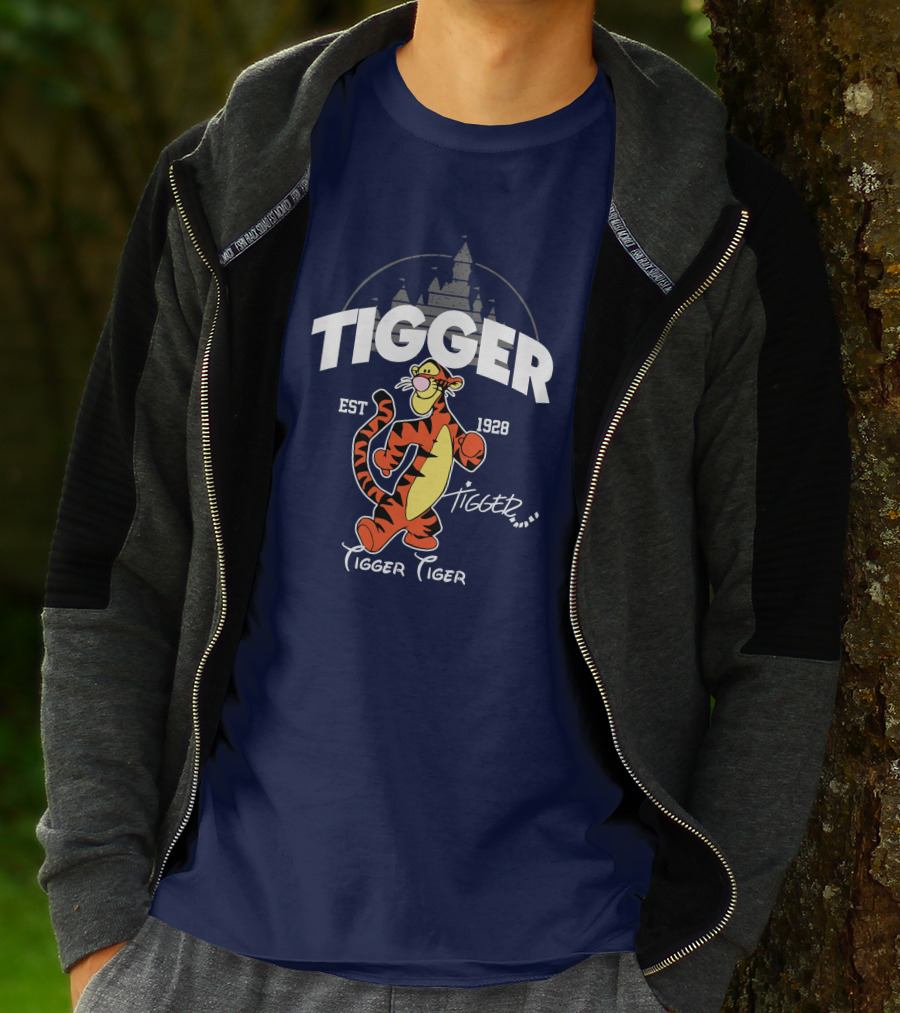 Tigger Tiger Castle Est 1928 T-Shirt
