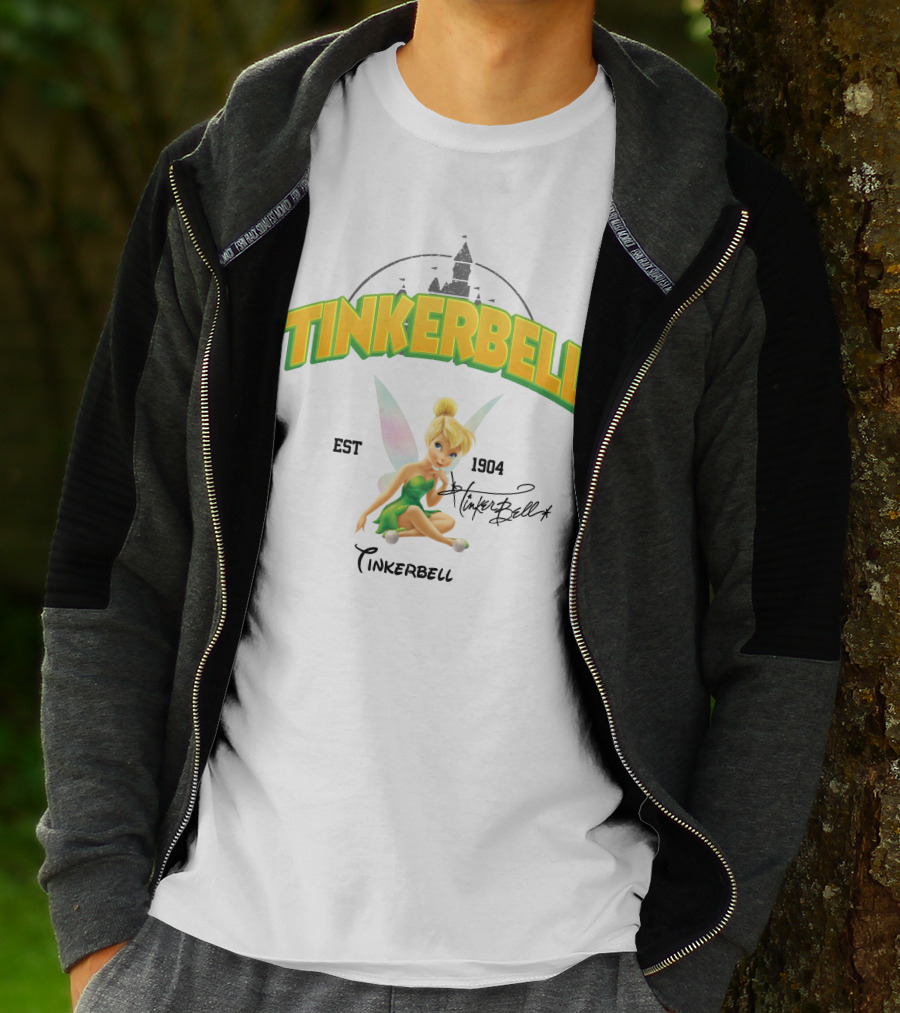 Tinkerbell Est 1904 Castle Wings T-Shirt