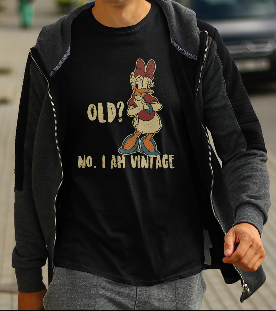 Old? No I Am Vintage Daisy Duck T-Shirt
