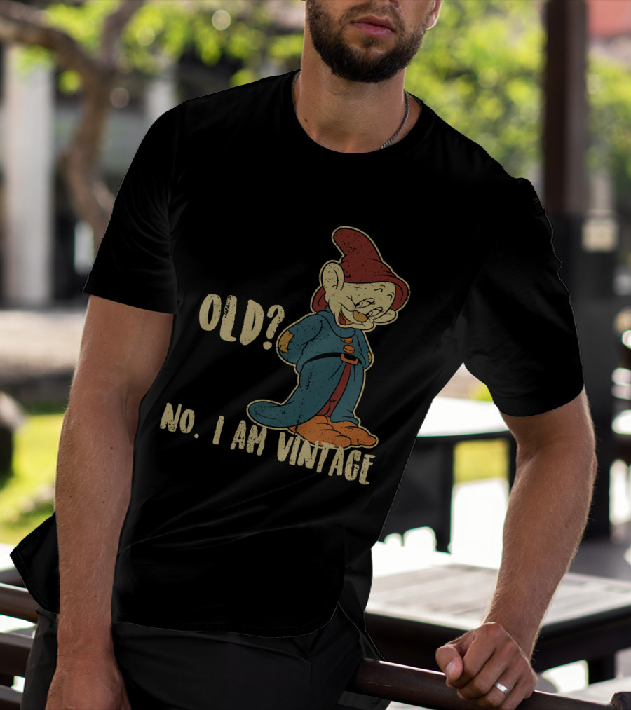 Dopey Old No I Am Vintage T-Shirt
