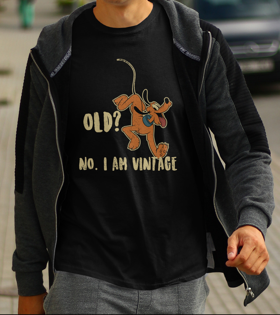Pluto Old? No I Am Vintage T-Shirt