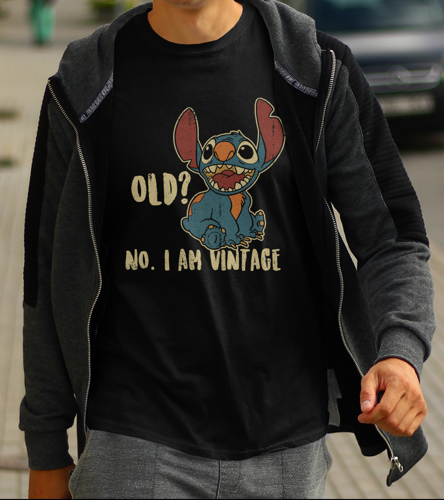 Stitch Old? No. I Am Vintage T-Shirt