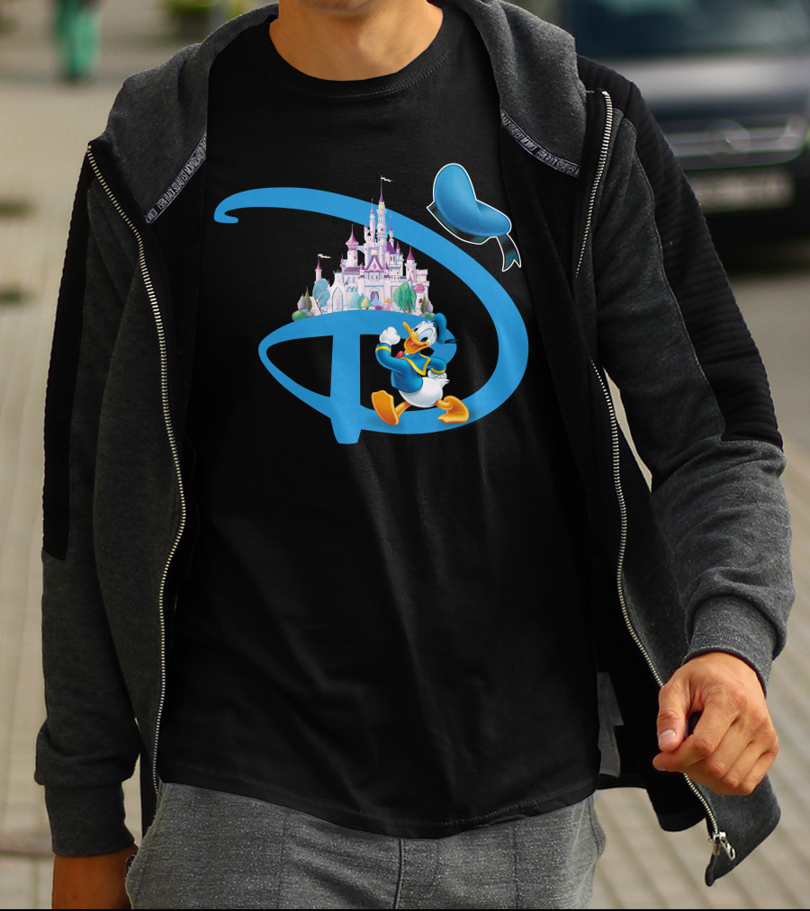 Donald Disney Castle T-Shirt