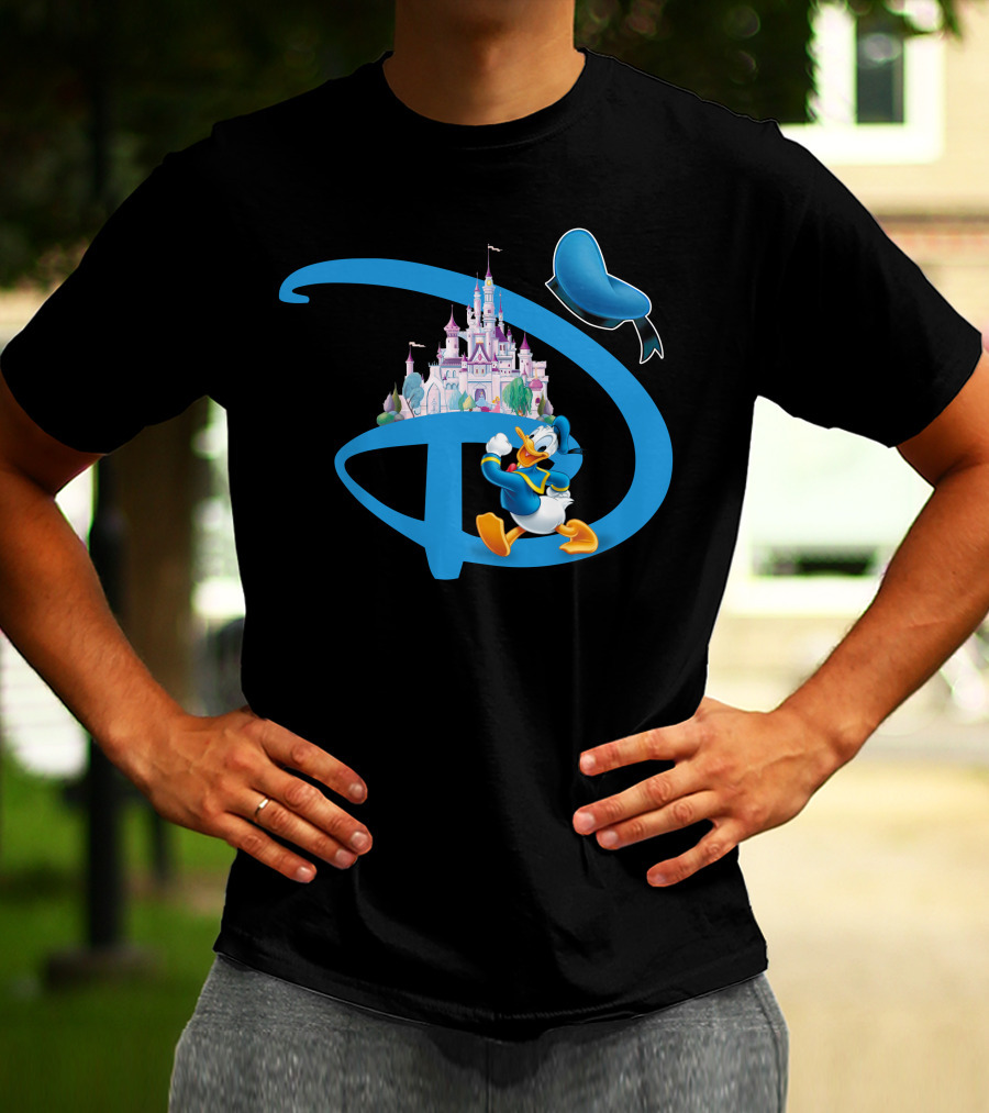 Donald Disney Castle T-Shirt
