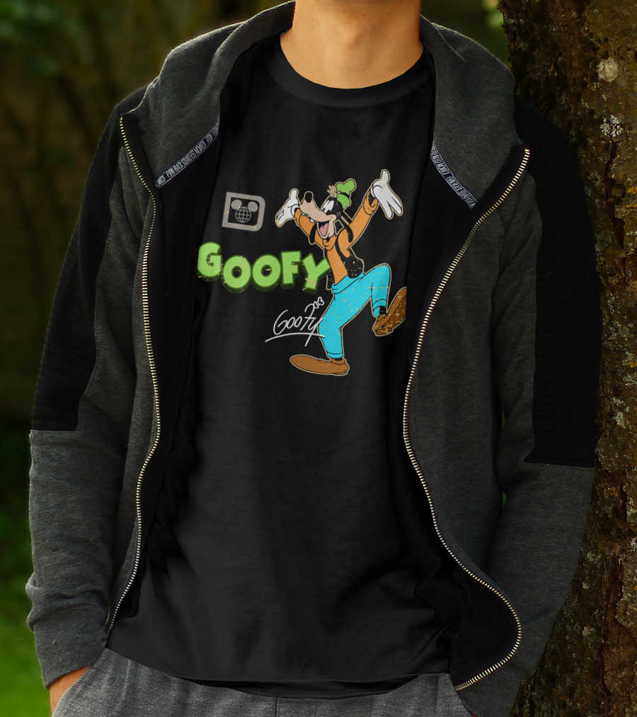 Goofy Disney Character Signature Pose T-Shirt