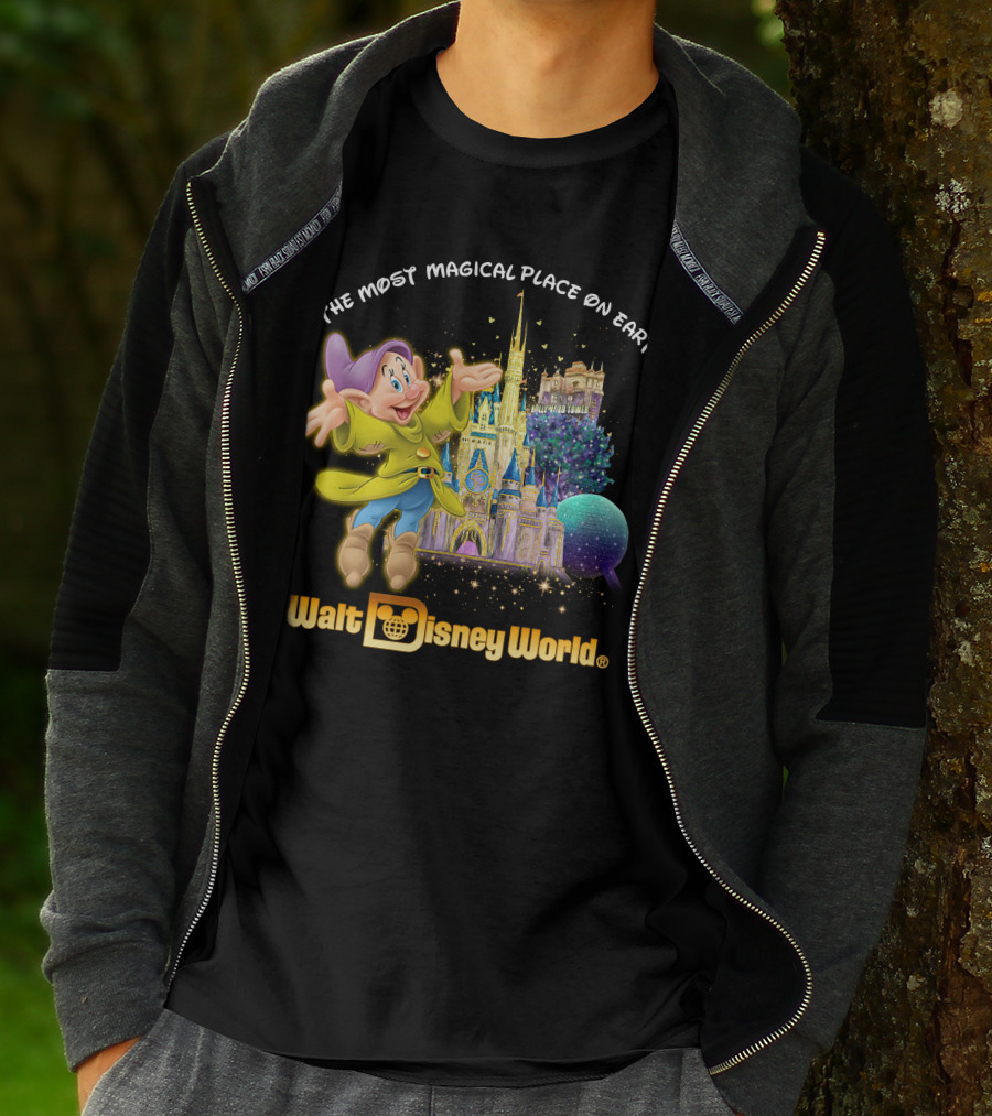 Dopey The Most Magical Place On Earth Walt Disney World T-Shirt