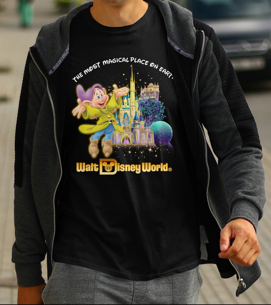 Dopey The Most Magical Place On Earth Walt Disney World T-Shirt